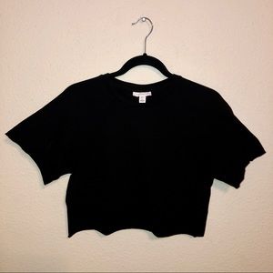 USED Topshop crop top 100% cotton size US2